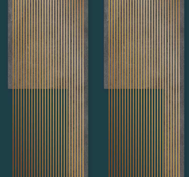 Ylelliset raidat tapetti toimistoon - Tenstickers