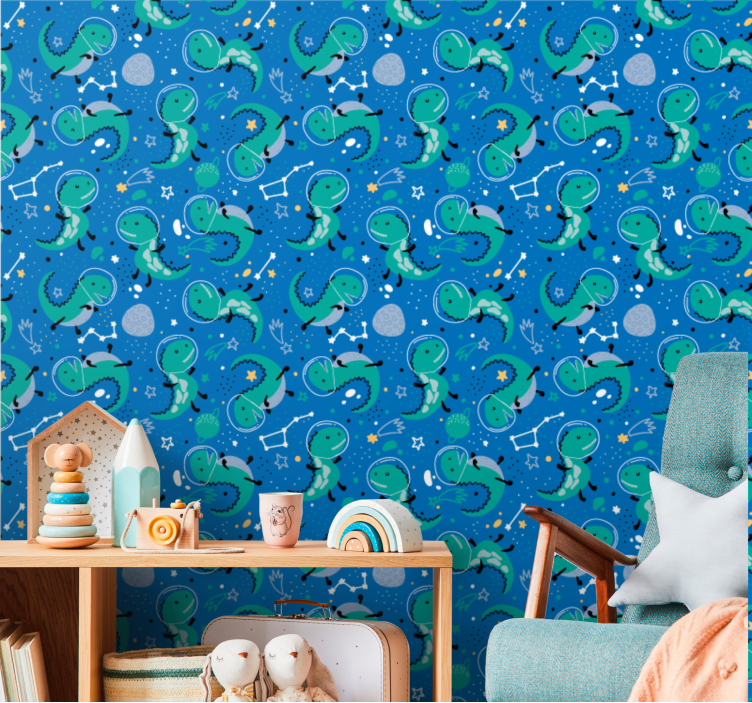 Dinosaurusten tähdistö dinosaurus tapetti - Tenstickers