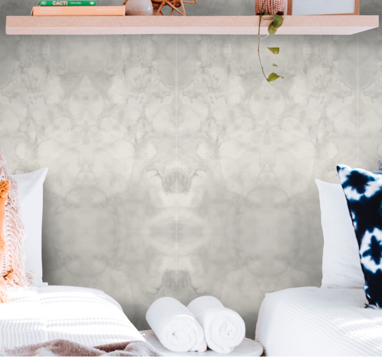 Harmaa marmori kuvioitu tausta marmori tapetti - Tenstickers