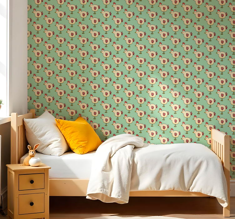 Kanan kuvio eläintapetti - Tenstickers