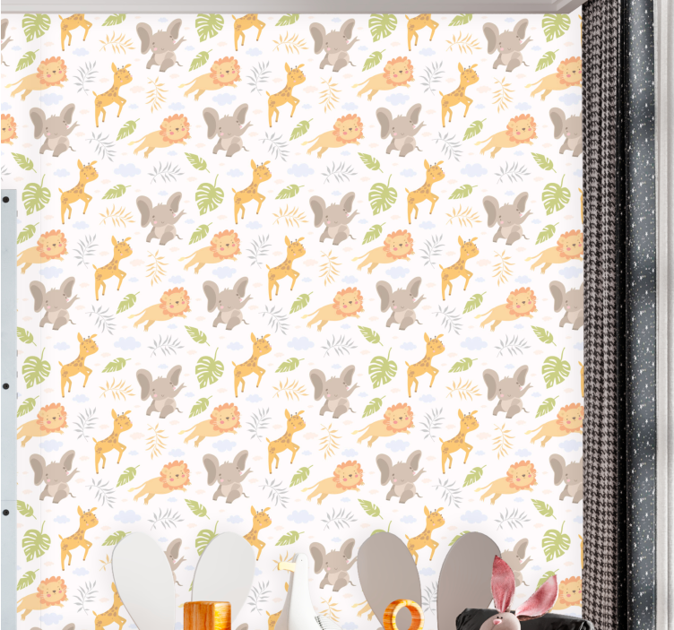 Karismaattinen eläimistö eläintapetti - Tenstickers