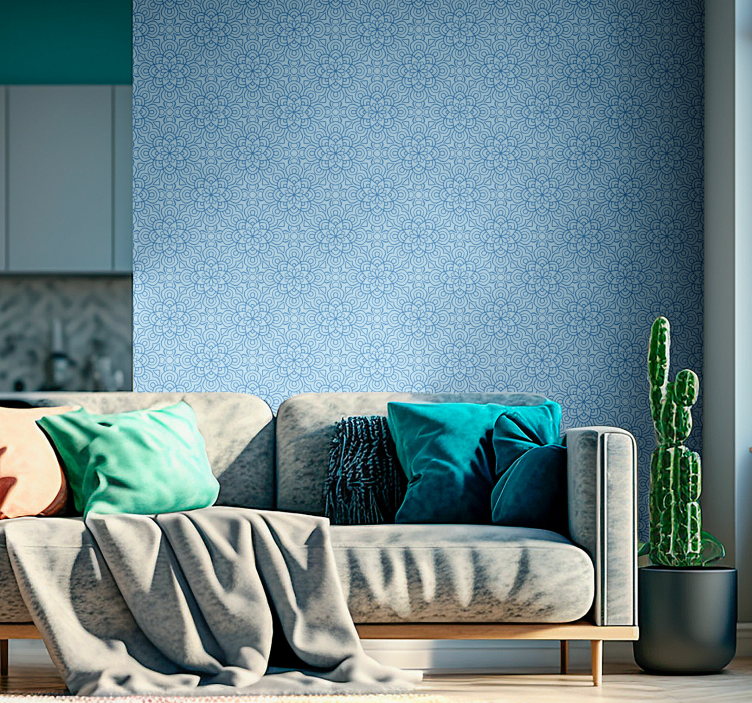 Koristeellisia kuvioita ornamentti tapetti - Tenstickers