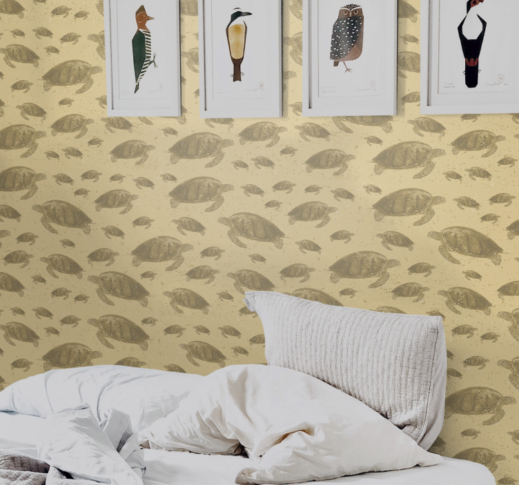 Merikilpikonna eläimen tapetti - Tenstickers