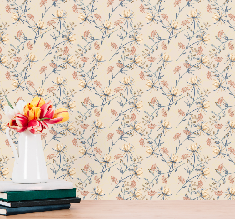 "paratiisirivi" klassinen tapetti - Tenstickers