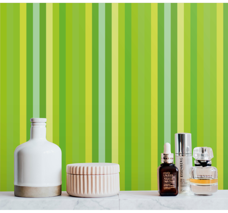 Raidallinen tausta pystysuora raitatapetti - Tenstickers