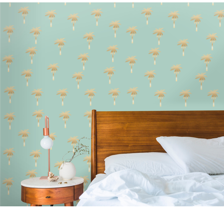 Sadepilvien kuvio luonto tapetti - Tenstickers