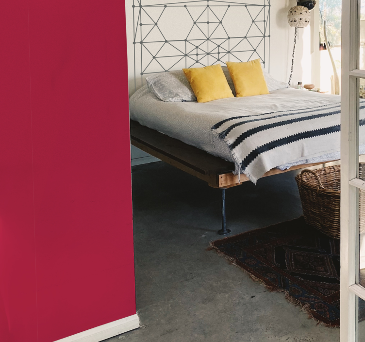 Viva magenta tapetti pinkki - Tenstickers