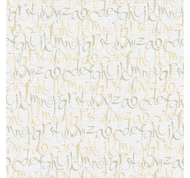 Urbaani vintage kirjaimet teksti tapetti - Tenstickers