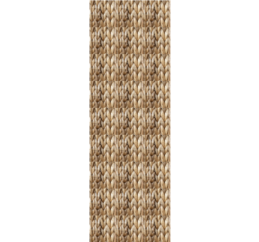 Luonnollinen kangasaihe efekti tapetti - Tenstickers