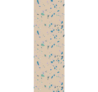 Abstrakti terrazzo-kuvio kuviotapetti - Tenstickers
