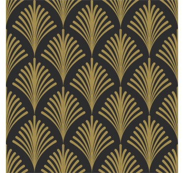 1920-luvun kultaista loistoa vintage tapetti - Tenstickers