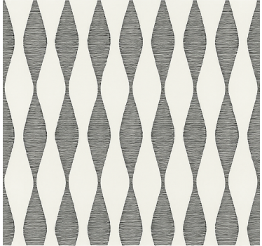 Rabaul ikaat beige motiivi keittiötapetti - Tenstickers