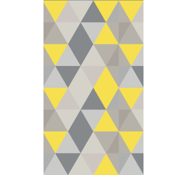 Pantone kolmiot toimiston tapetti - Tenstickers