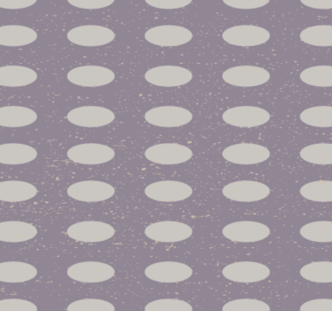 Geometriset harmaat ja violetit ympyrät käytävätapetti - Tenstickers