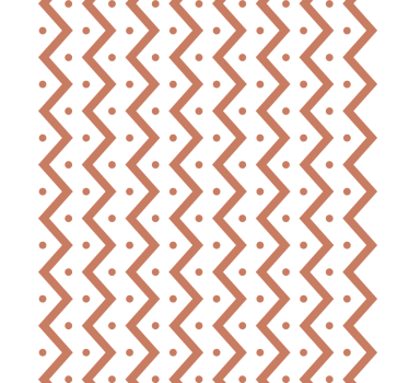 Zigzag ja pisteet geometrinen tapetti - Tenstickers