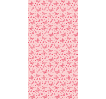 Pinkki lastenhuoneen tapetti - Tenstickers