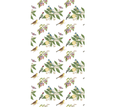 Luonnon hedelmävarkaudet lastenhuoneen tapetti - Tenstickers