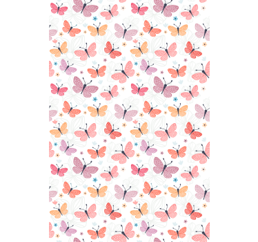 Perhospainatus lastenhuoneen tapetti - Tenstickers