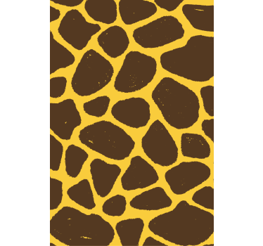 Giraffikuosiolohuonetapetti - Tenstickers