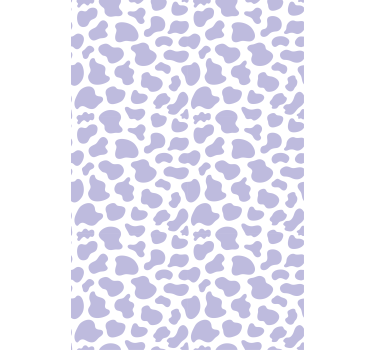 Moderni tapetti purppuravihreä lehmäkuvio - Tenstickers