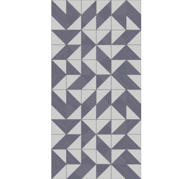 Geometrinen kuvioharmonia moderni tapetti - Tenstickers