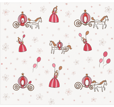 Satuprinssit lastenhuoneen tapetti - Tenstickers