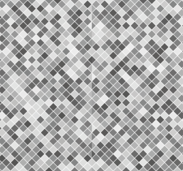 Harmaan mosaiikkikylpyhuoneentapetti - Tenstickers