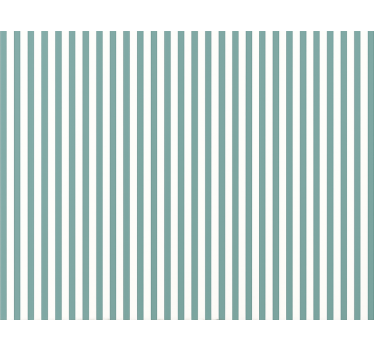 Teal pystysuora raitatapetti - Tenstickers
