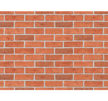 Klassinen punatiilitapetti - Tenstickers