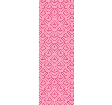Tumma ja vaaleanpunainen muoto moderneja tapetteja - Tenstickers