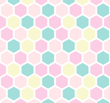 Geometrinen kuvio ja pastellivärit Polkkakuvio tapetti - Tenstickers