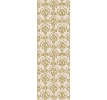 Kukka beige yksityiskohtia vintage tapetti - Tenstickers
