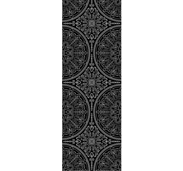 Zentangle-tyylinen koriste kukkatapetit - Tenstickers