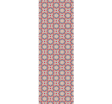 Laattojen inspiroima kuvio laatta tapetti - Tenstickers
