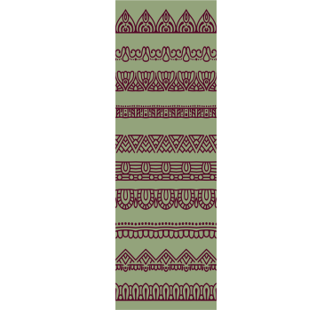 Koristeellisia reunakuvioita ornamentti tapetti - Tenstickers