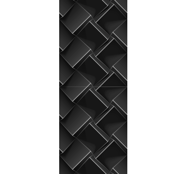 Neliö kuutiot 3D tapetti - Tenstickers