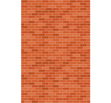 Tiilikuvioinen pinta tiilitapetti - Tenstickers