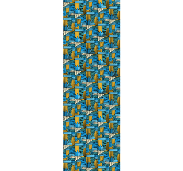 Geometrinen lomittelu geometrinen tapetti - Tenstickers