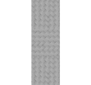 Geometrinen syvyys harmaa tapetti - Tenstickers