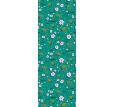Vesikukkia luonto tapetti - Tenstickers