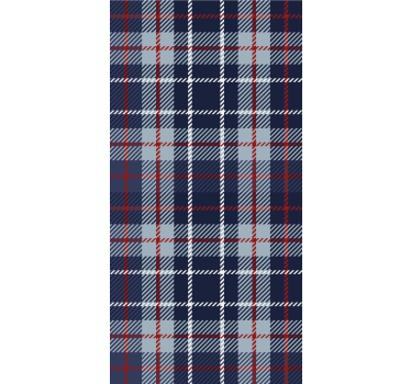 Tartaani ruudullinen laatta tapetti - Tenstickers