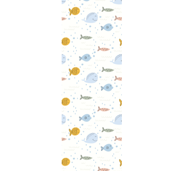 Vesi-aihe kalastus tapetti - Tenstickers