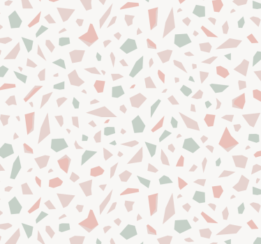 Terrazzo-inspiraatiota geometrinen tapetti - Tenstickers