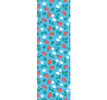 Mansikan kukkia luonto tapetti - Tenstickers