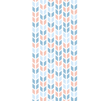 Geometrinen nuolikuvio Pohjoismainen tapetti - Tenstickers