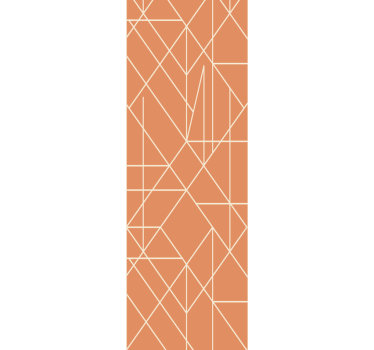 Pohjoismainen geometrinen mosaiikki tapetti olohuone - Tenstickers