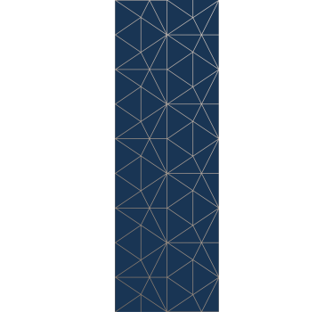 Geometrinen kolmion prisma tapetti olohuone - Tenstickers