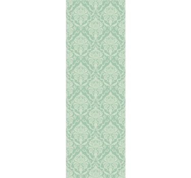 Tyylikäs vihreä kuvio tapetti vihreä - Tenstickers