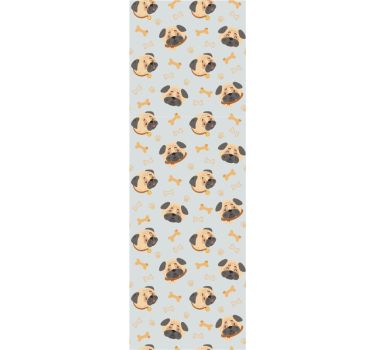 Pentu kuvio koira tapetti - Tenstickers