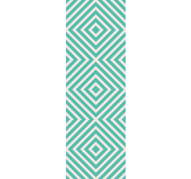 Häikäisevä timanttikuvio geometrinen tapetti - Tenstickers